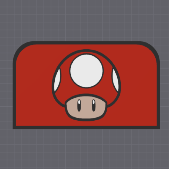 Placa Frontal Dock Switch 2 - Mario