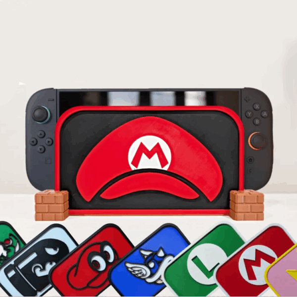 Cubierta Dock Switch 2 - Mario