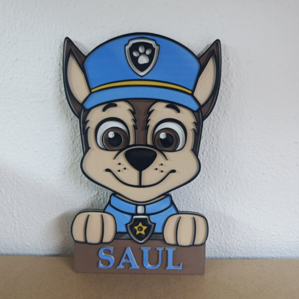 Cartel Personalizado - Patrulla Canina