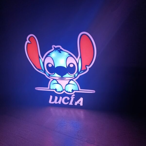 Lampara Stitch Personalizada